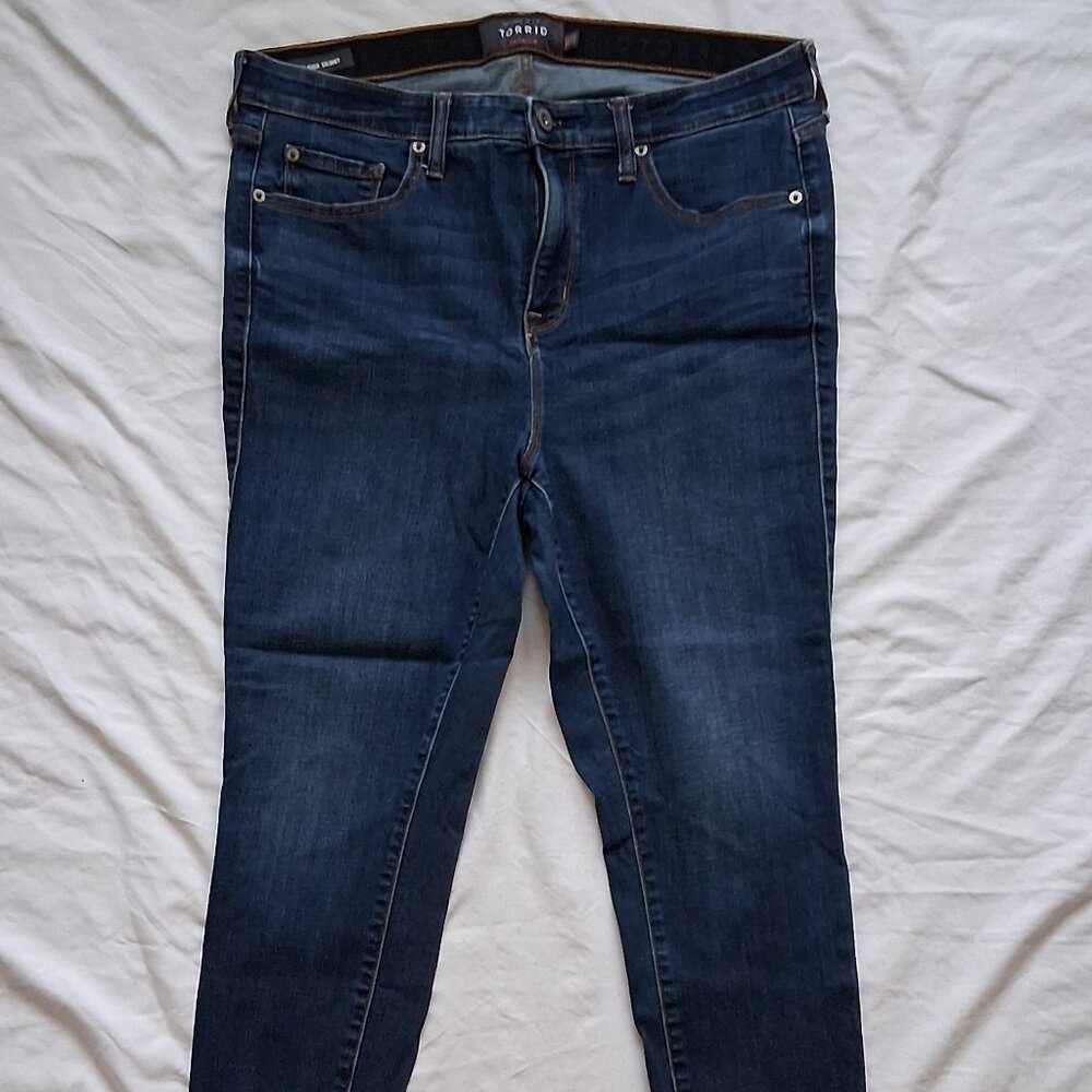 Torrid, Jeans, Dark Blue, 16S, Excellent